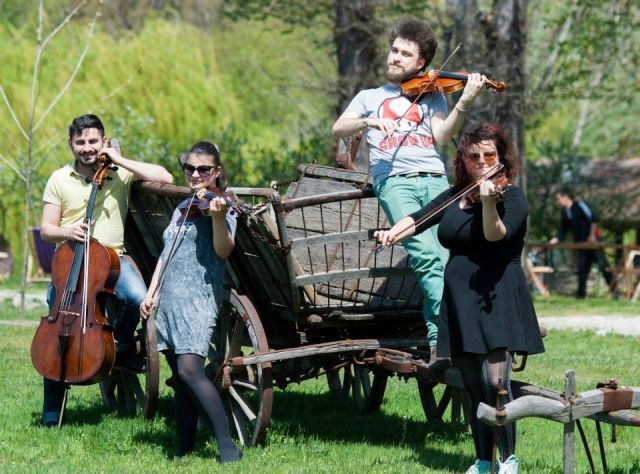 Recital Solartis Quartet la Radio Târgu-Mureș