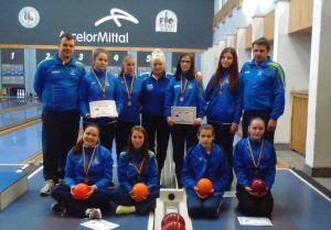 5 medalii pentru popicarele U18 de la Electromureș Romgaz