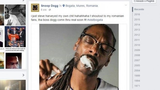 Snoop Dogg a dat check-in în Bogata de bunăvoie. Vine în România?