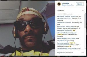 Snoop Dogg, moment de „confuzie” pe Instagram: A dat check-in la Bogata de Mureș în loc de Bogota