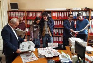 „Telegraful de Mureş”, ziarul social-democraţilor