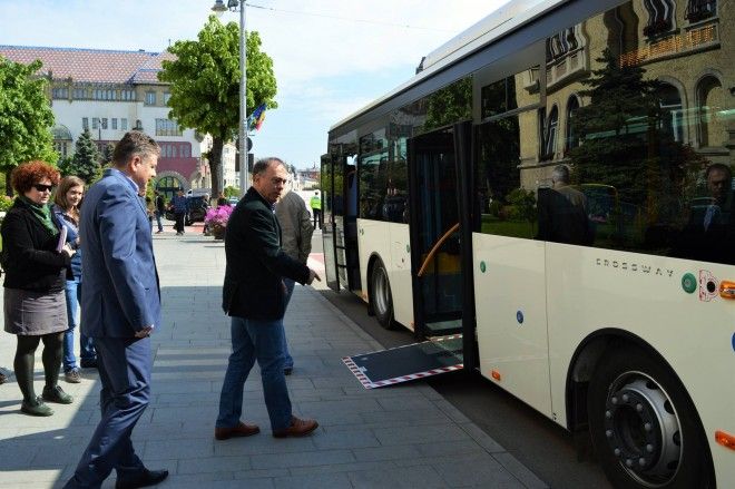Au ajuns la Târgu-Mureș 20 de autobuze noi