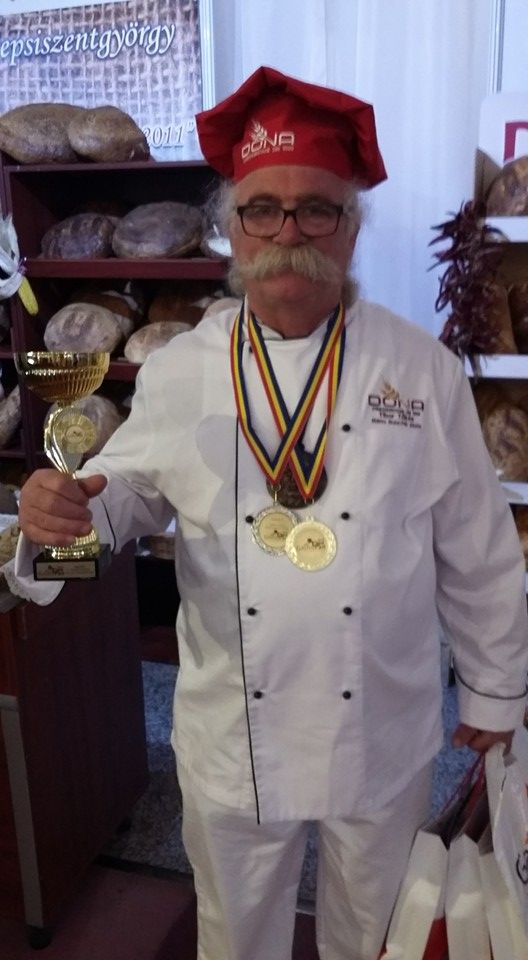 Maistrul brutar Tőkés Tibor a obținut două premii la GastroPan 2016