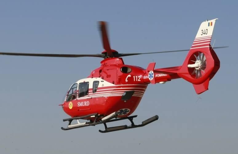 Elicopter SMURD, chemat pentru salvarea unei turiste din Israel