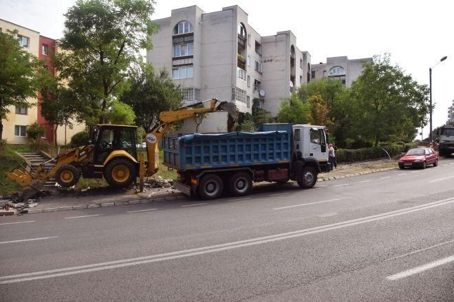 Lucrări de reparaţii pe raza municipiului Târgu-Mureş