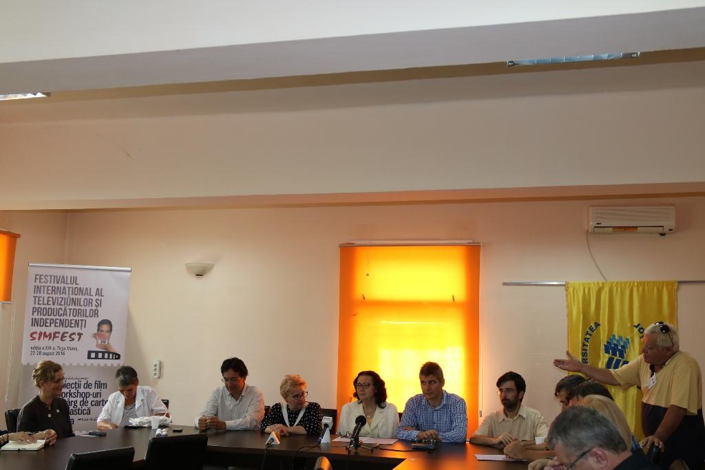 Conferința Asociației Ziariștilor Independenți, AZIR, la Simfest 2016