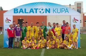 Fotbalistele „tricolore” pierd finala la Balaton Cup