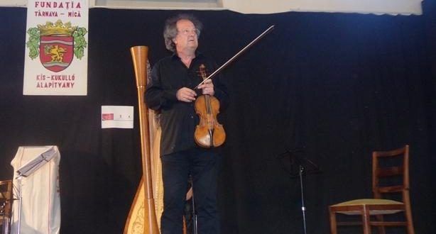 Directorul artistic al Academiei Sighișoara, violonistul Alexandru Gavrilovici, președintele Asociației Cultura Viva Sighișoara din Berna
