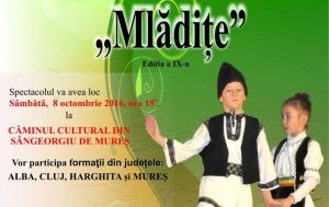 Festivalul „Mlădiţe”, la Sângeorgiu de Mureş