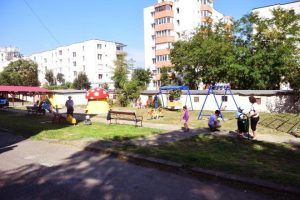 Parcuri reabilitate şi date în folosinţă pe strada Banat