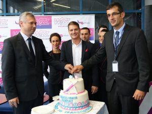 Dublă sărbătoare Wizz Air pe Aeroportul “Transilvania” Tîrgu Mureș