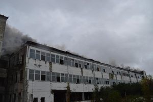 Cauzele incendiului de la fosta fabrică de mobilă