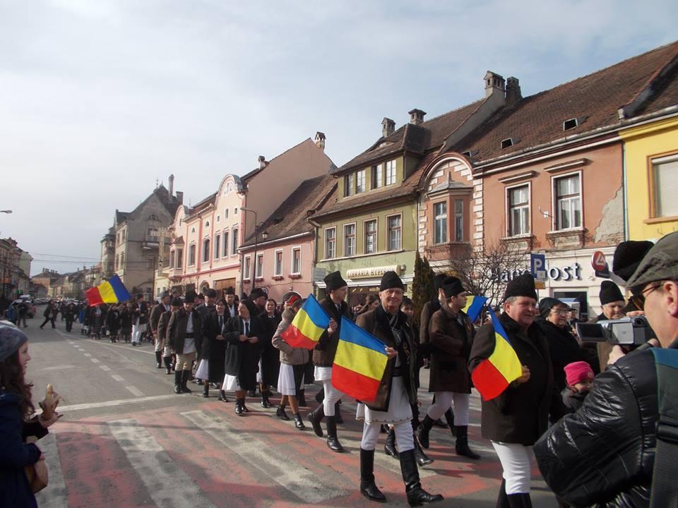 Ziua Unirii Principatelor Române, sărbătorită la Sighișoara