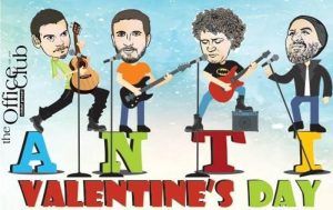 Țapinarii și Fără Zahăr, concert Anti-Valentine’s Day în Office