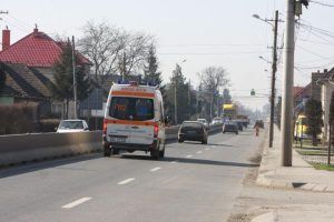 Accident auto în Sângeorgiu de Mureş