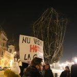 Protest în Tîrgu Mureș