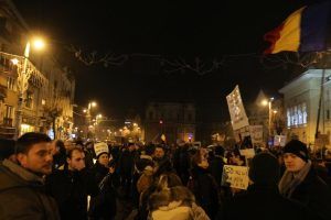 VIDEO: A patra zi de proteste în Tîrgu Mureș după adoptarea OUG 13