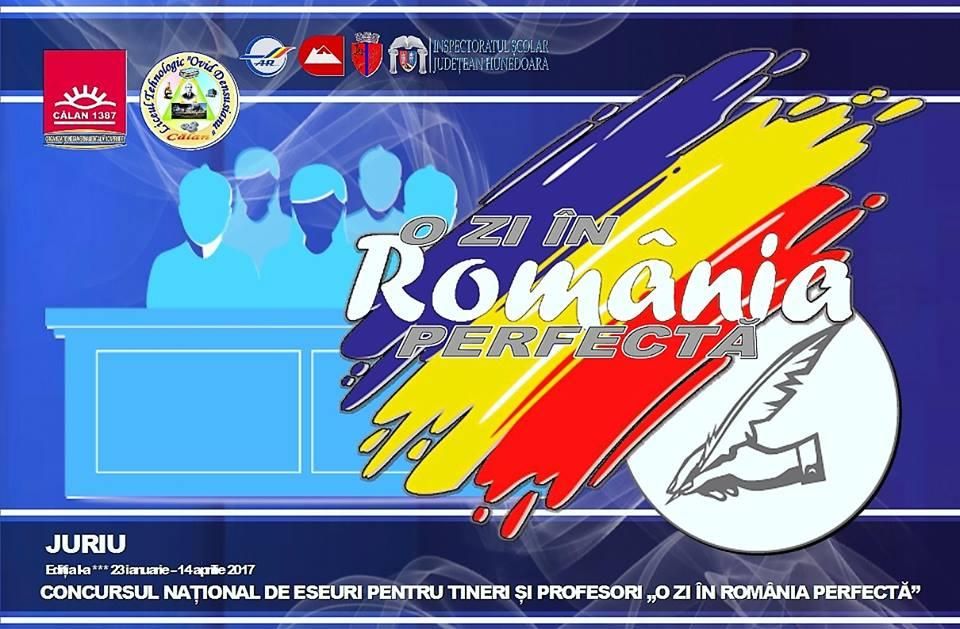 „O zi în România Perfectă” – concurs de eseuri pentru elevi și profesori