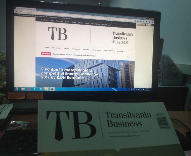 Povestea Transilvania Business, prezentată la TVR Târgu-Mureş