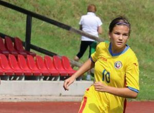 Mădălina Boroș, „integralista” de 17 ani de la lotul U19