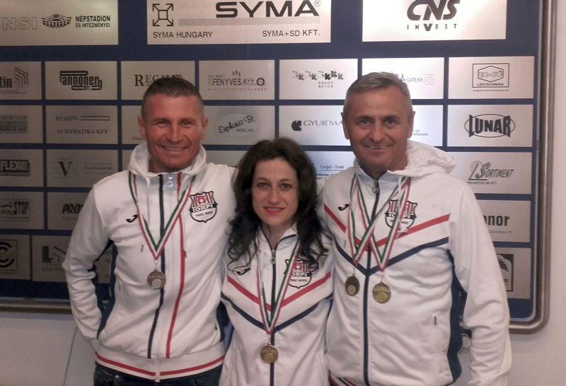 Patru medalii pentru atleții veterani de la CS Torpi la Mastersul Ungariei