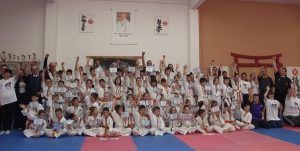 16 locuri I la „Cupa Zonală Est” Karate Kyokushin pentru copii Tiger Budo