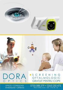 Screening oftalmologic gratuit pentru copii