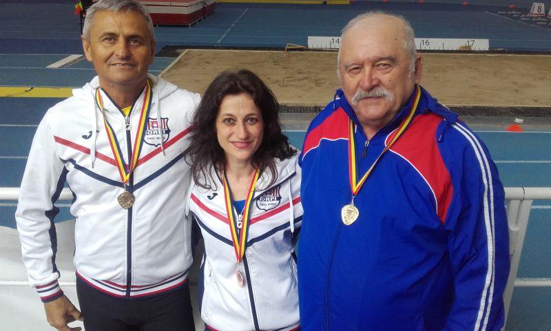 Șapte medalii la Naționale pentru atleții veterani mureșeni