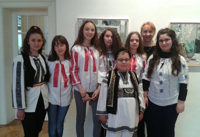 FOTO: Delegaţie de la Şcoala Gimnazială „Friedrich Schiller”, la Centrul Cultural Român din Viena