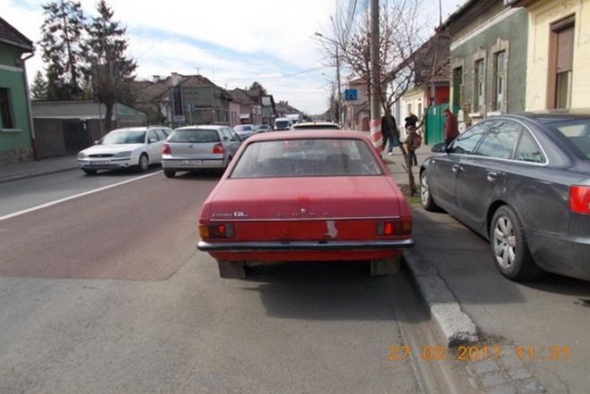 Somaţie cu privire la vehicule abandonate pe străzile din Târgu-Mureş