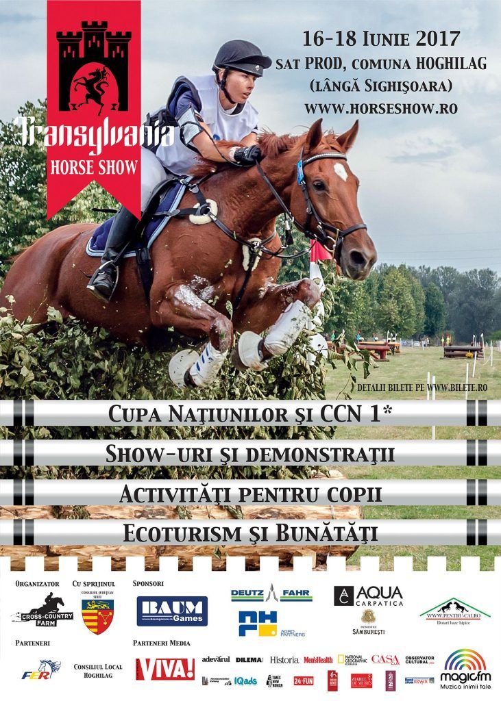 95 de călăreți din 15 țări participă la Transylvania Horse Show 2017!