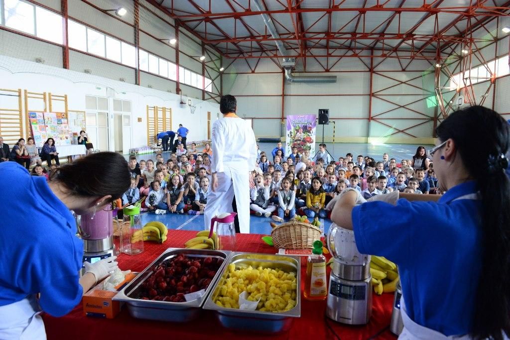 Peste 800 de elevi din Târgu Mureș învață despre nutriție prin programul Selgros Sănătatea începe din farfurie