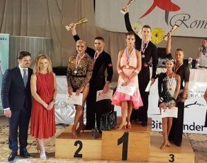 Un nou succes pentru târgumureșeni la dans sportiv