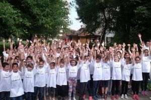 300 de elevi, la startul crosului Ziua Olimpică