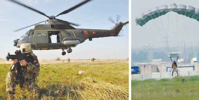Licitaţia anului în Mureş: paraşute NATO de 50 milioane lei