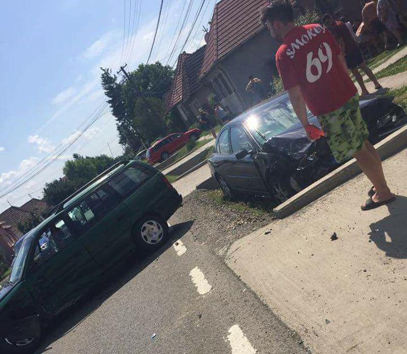 Accident în Gornești. ISU Mureș asigură măsurile PSI