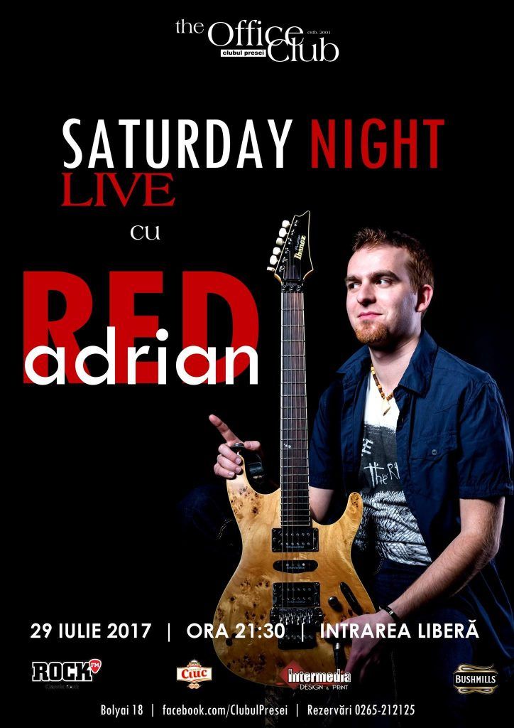 Adrian Red ne invită la un concert de chitară în Office