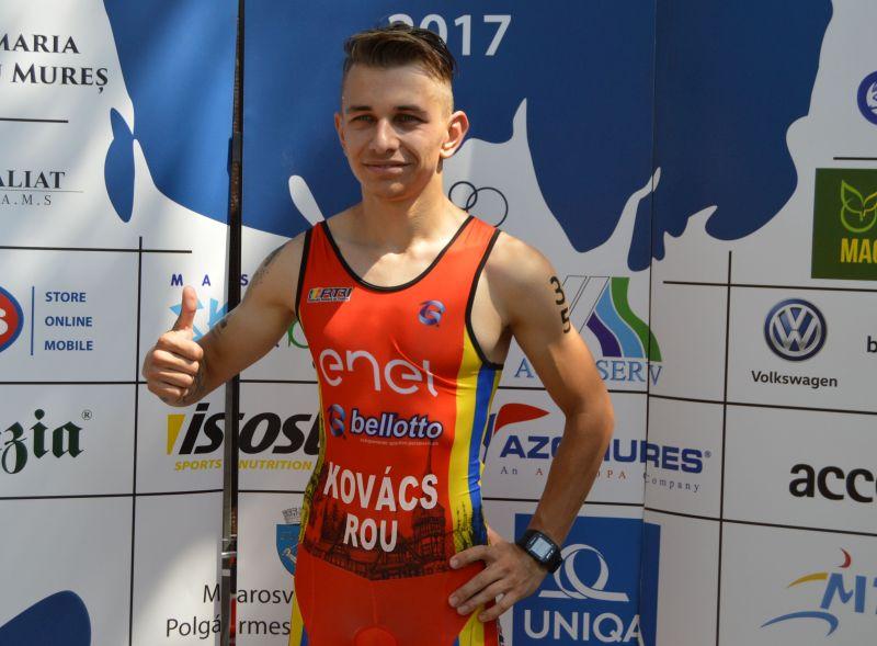 Mureșeanul Kovács Szabolcs, campion european la duatlon