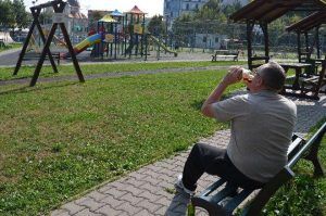 Bărbat sancţionat pentru consum de alcool într-un parc din Târgu-Mureş