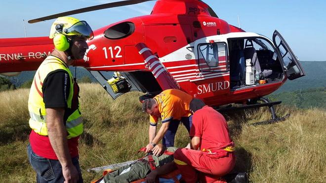Misiuni de salvare cu elicopterul SMURD Mureş, în judeţul Sibiu
