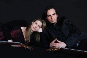 Protagoniștii Festivalului „Harmonia Cordis”: Duo KM (Katrin Klingeberg   & Sebastián Montes)