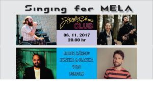 Concert de susținere pentru Mela în Jazz&Blues Club