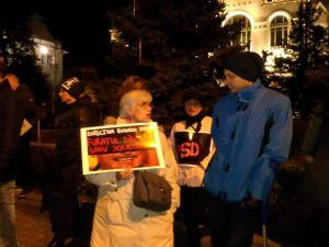 Mureșenii din nou în stradă împotriva modificării Legilor Justiției