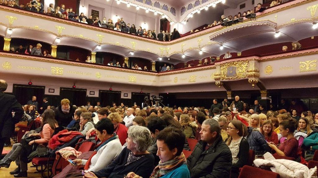 VIDEO: Răspunsuri Constantin Necula. Conferinta a ferecat ușile Palatului Culturii!