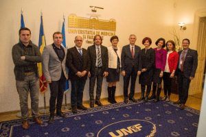 Delegaţie universitară din Turcia, în vizită la UMF Târgu-Mureş