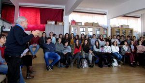 FOTO: Despre comunitatea evreilor, cu Vasile Dub la Conferințele Liceului Blaga