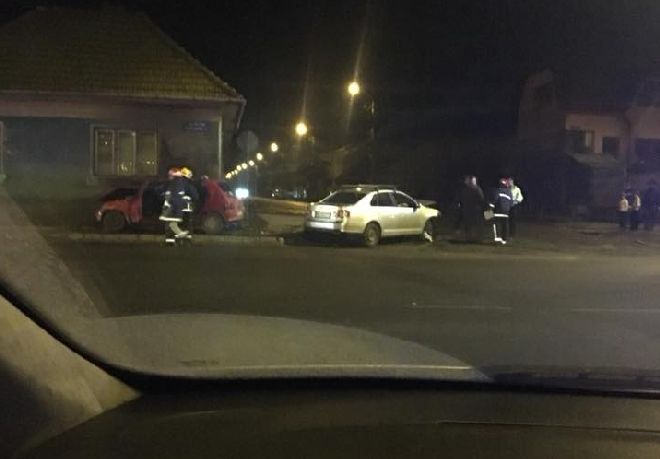 Accident grav la Târgu-Mureş. Unul dintre şoferi, depistat băut!