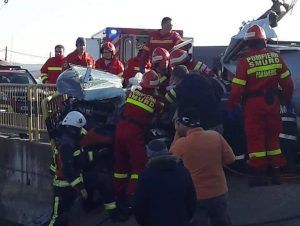 UPDATE: Accident foarte grav la Cipău, o persoană decedată