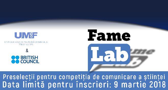 Preselecţii “FameLab”