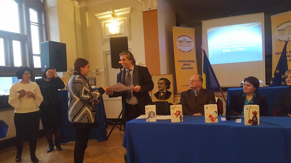 Premianții Concursului „Cuvinte ce exprimă adevărul” organizat de Colegiul Naţional „Unirea”